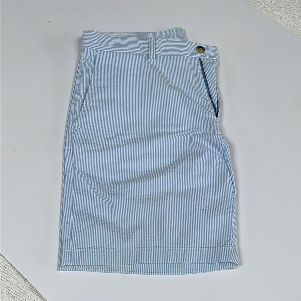 Vineyard Vines Blue Flat Front Shorts